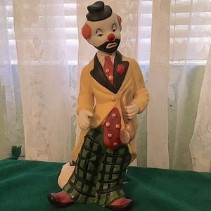 Vintage Ceramic Sexaphone Clown